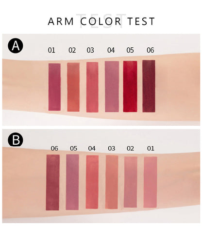 Set Labial a Prueba de Agua | 6 Unidades + Caja de Regalo
