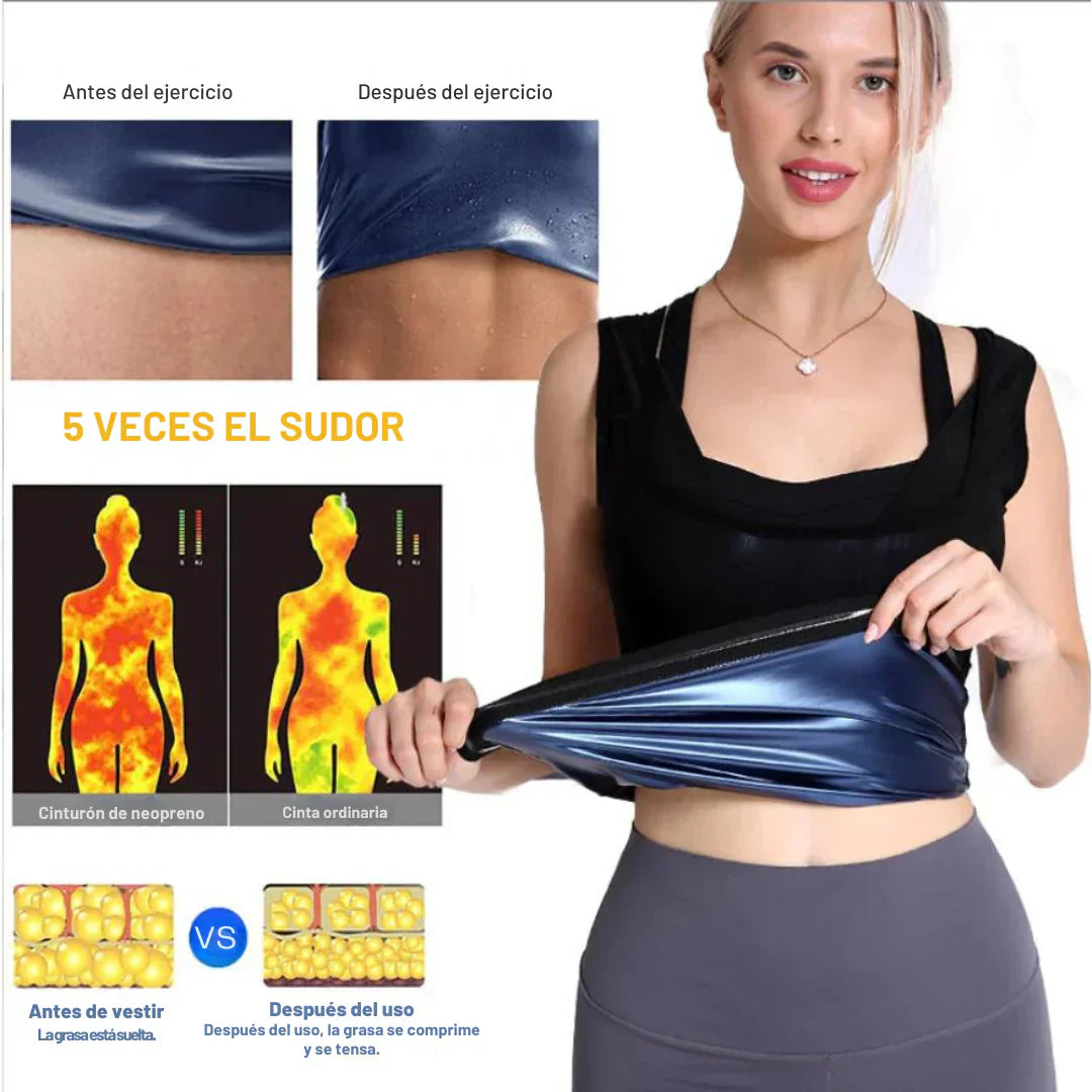 🔥CAMISETA TERMICA REDUCTORA ORIGINAL®🥵Maximiza tus resultados💪