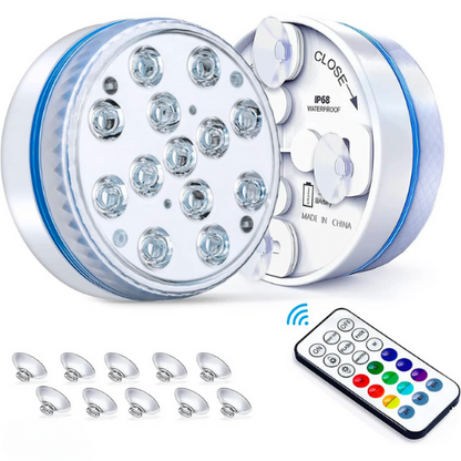 Luces LED Sumergibles Mágicas