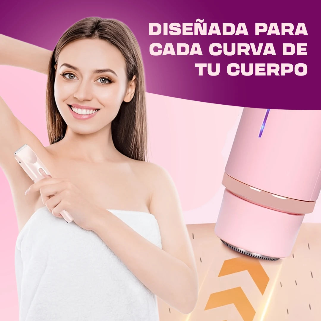 Depiladora 2 en 1 Recargable Pro