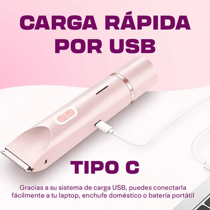 Depiladora 2 en 1 Recargable Pro